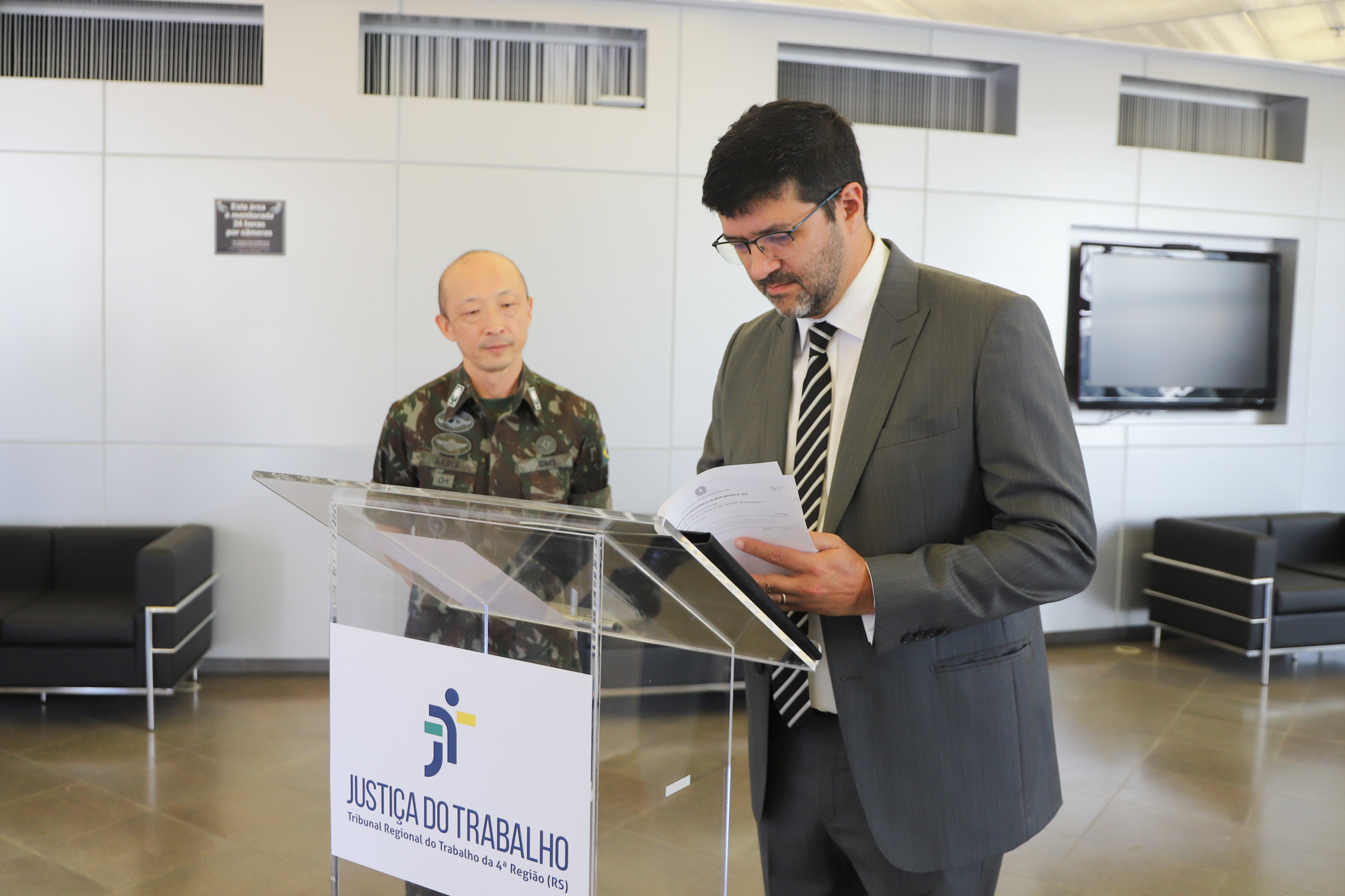 Adilson Torigoe e Francisco Rossal