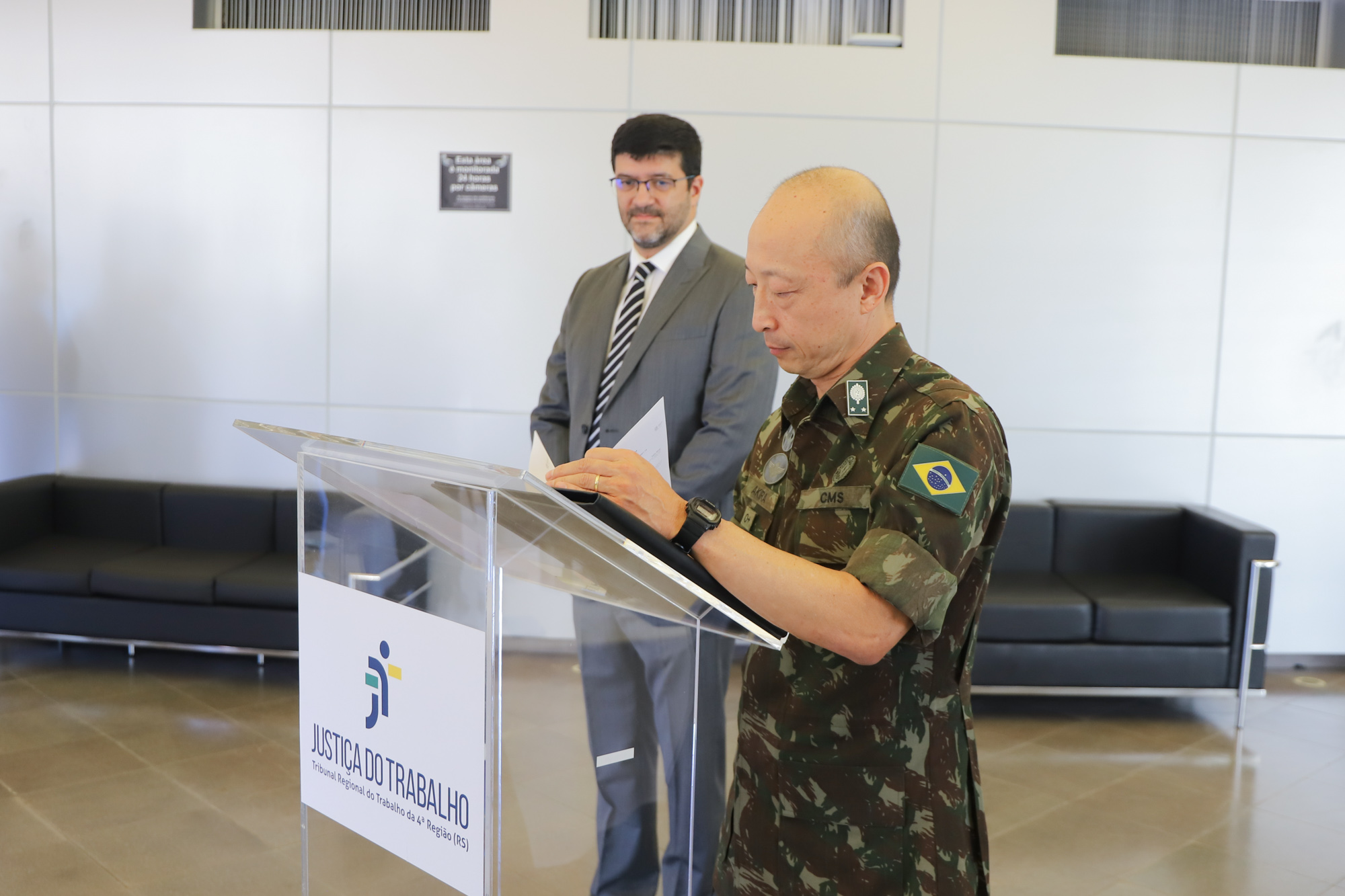 Francisco Rossal e Adilson Akira Torigoe