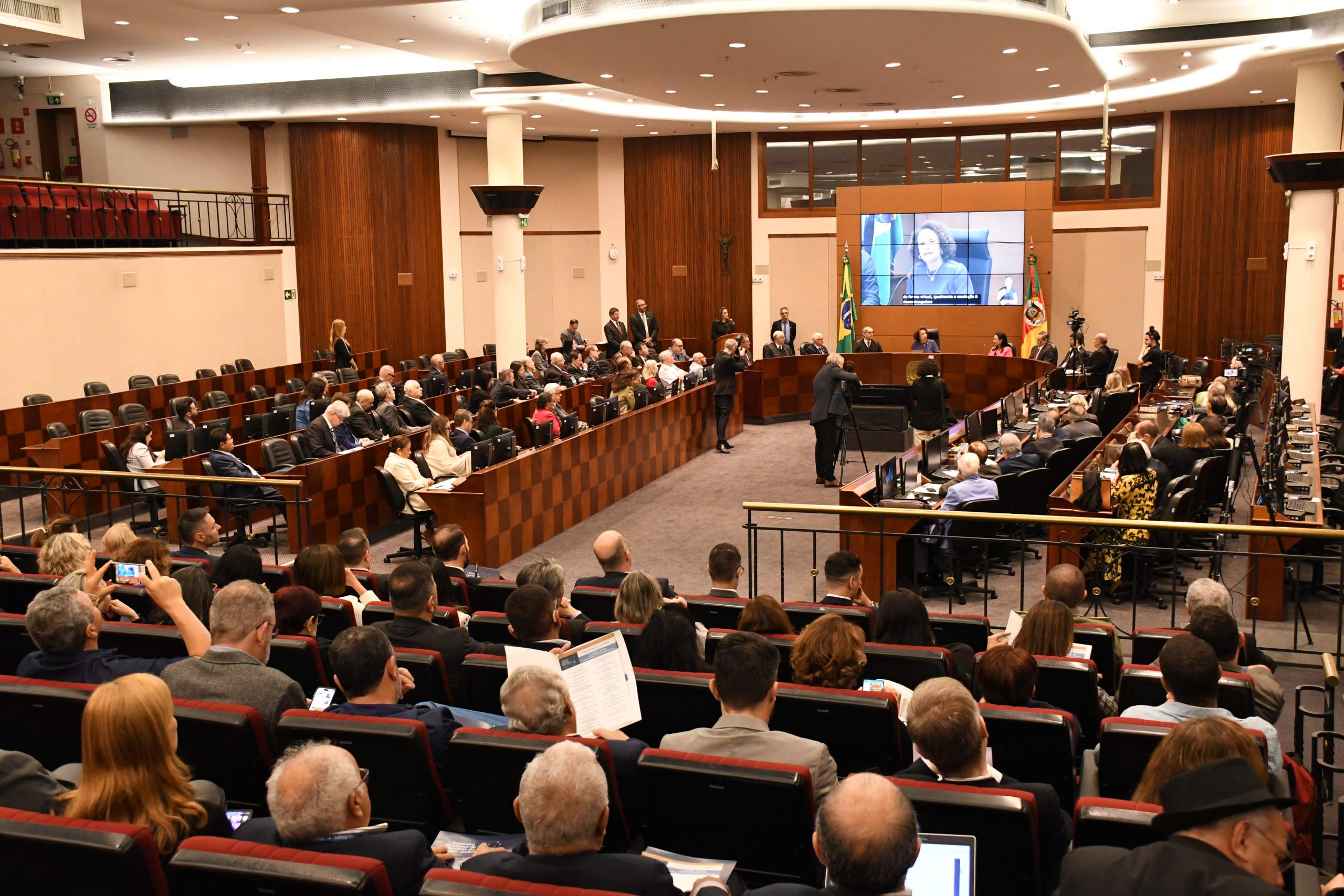 Cerimônia no TJ-RS abre as atividades do 3º Encontro Nacional de Memória do Poder Judiciário