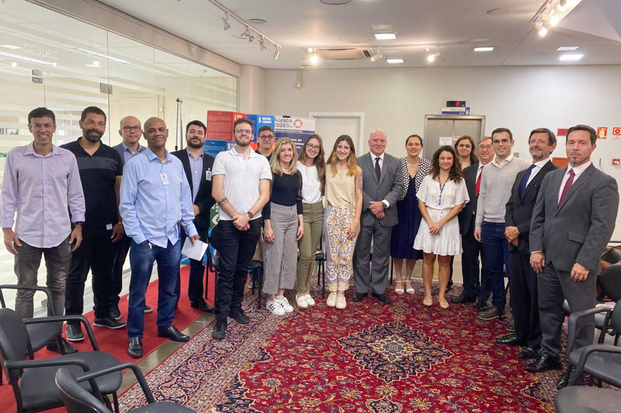 Representantes dos metalúrgicos de São Jerônimo e da Gerdau também participaram da atividade.