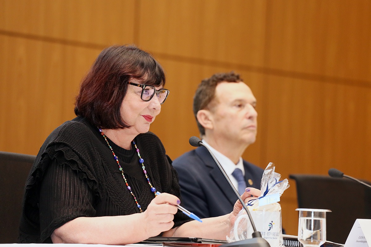 Min. Maria Helena Mallmann e Des. Clóvis Schuch Santos