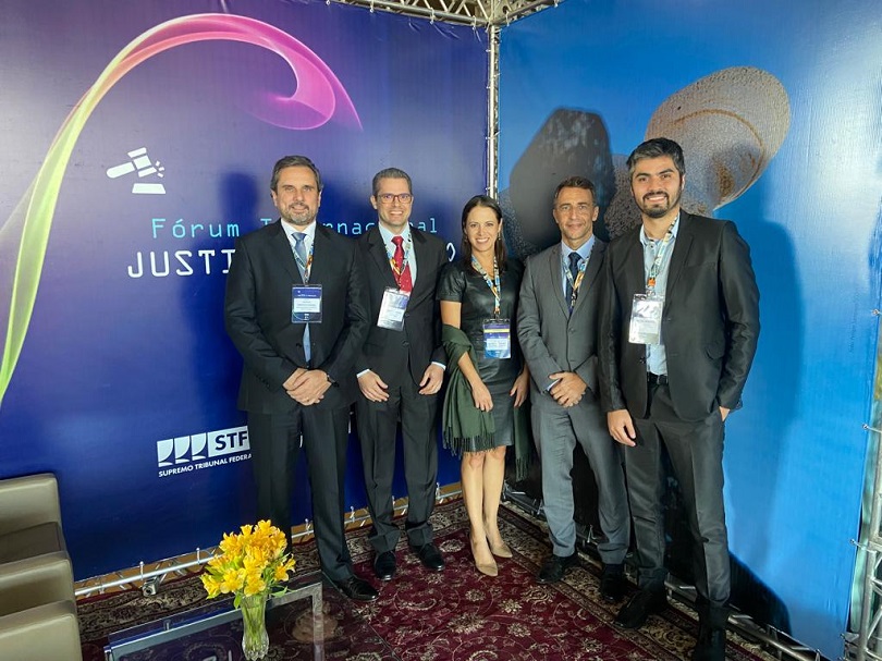 Adolfo Marques Pereira, Frederico Cardoso, Natacha Oliveira, André Farias e Michel Barreto.