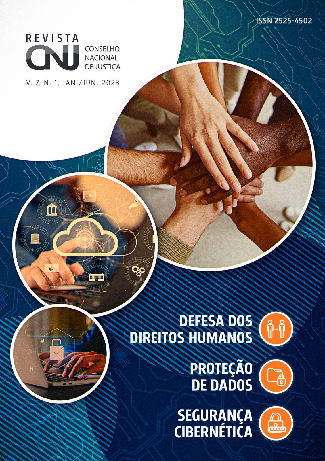 Imagem da capa da Revista CNJ