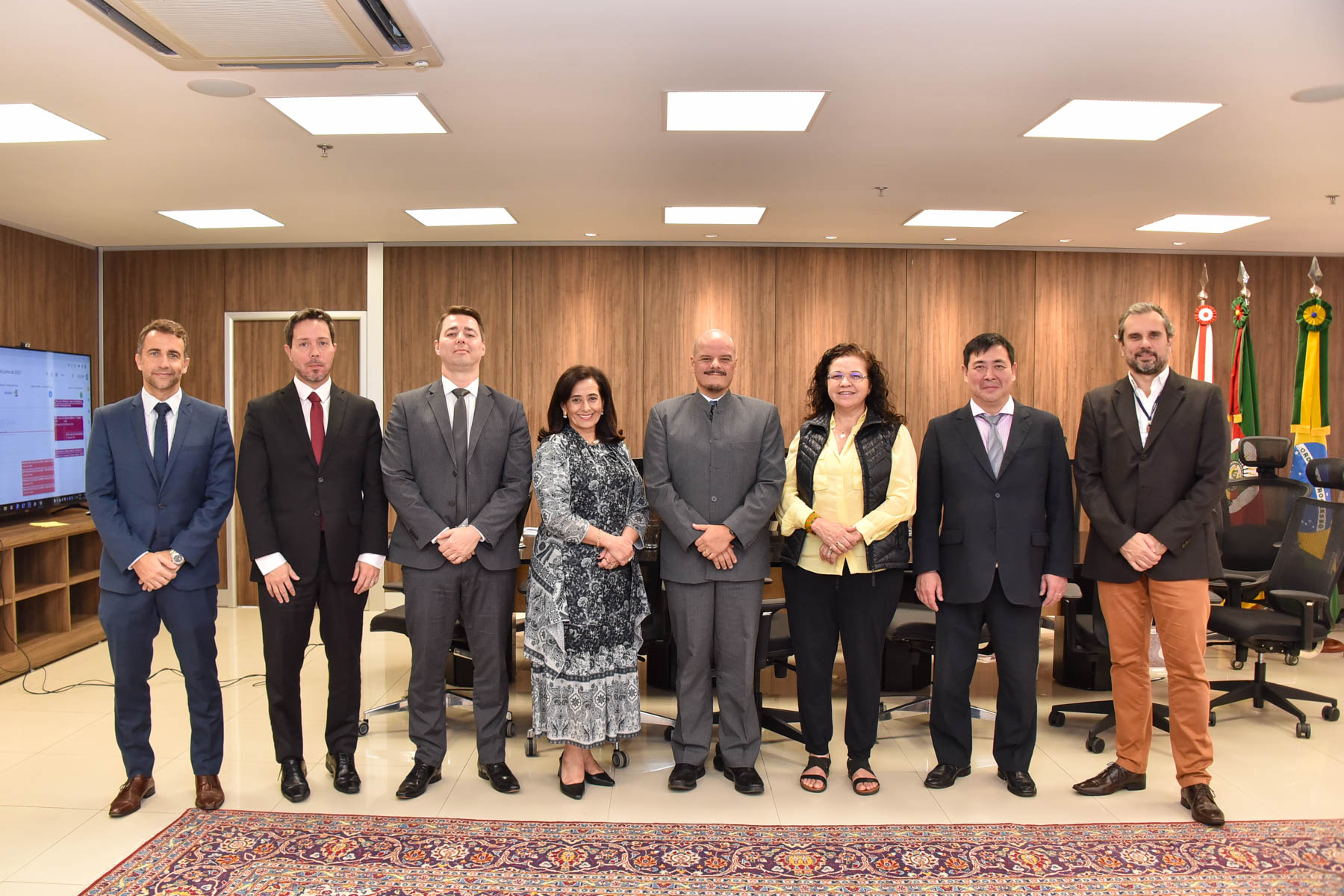 André Farias, Rodrigo Trindade, Lourival Marques Filho, Cláudia Gioppo, Daniel Nonohay, Ângeka Konrath, Roberto Nakajo e Adolfo Marques Pereira.