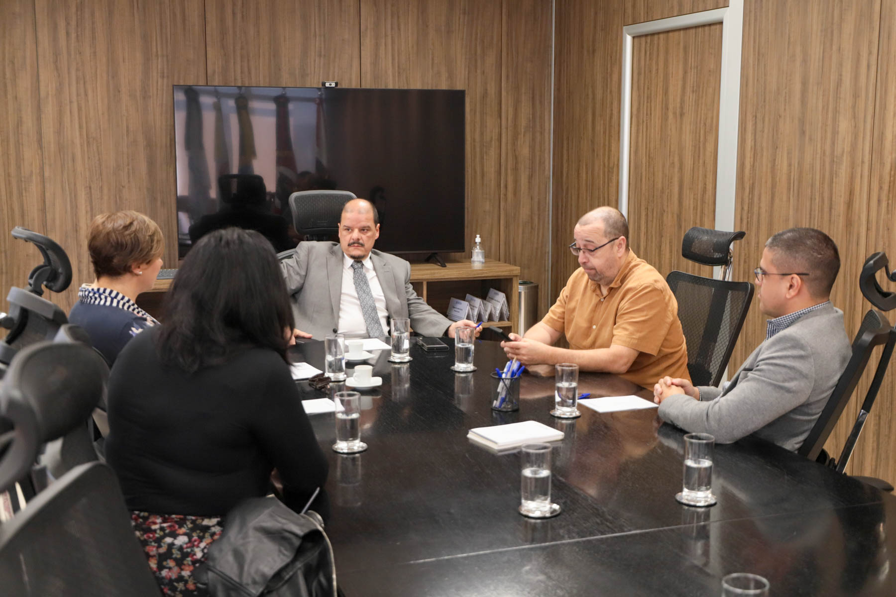 Foto da reunião