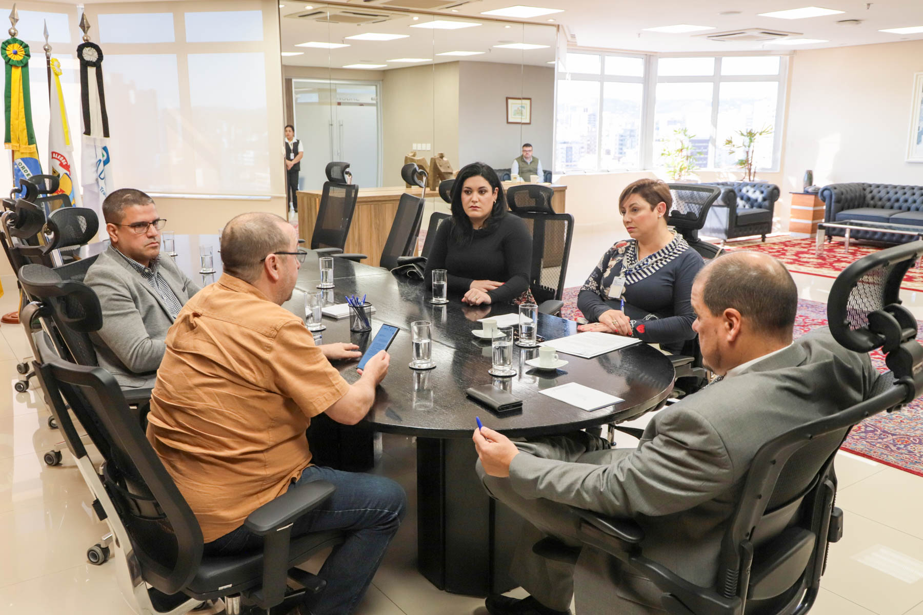 Foto da reunião