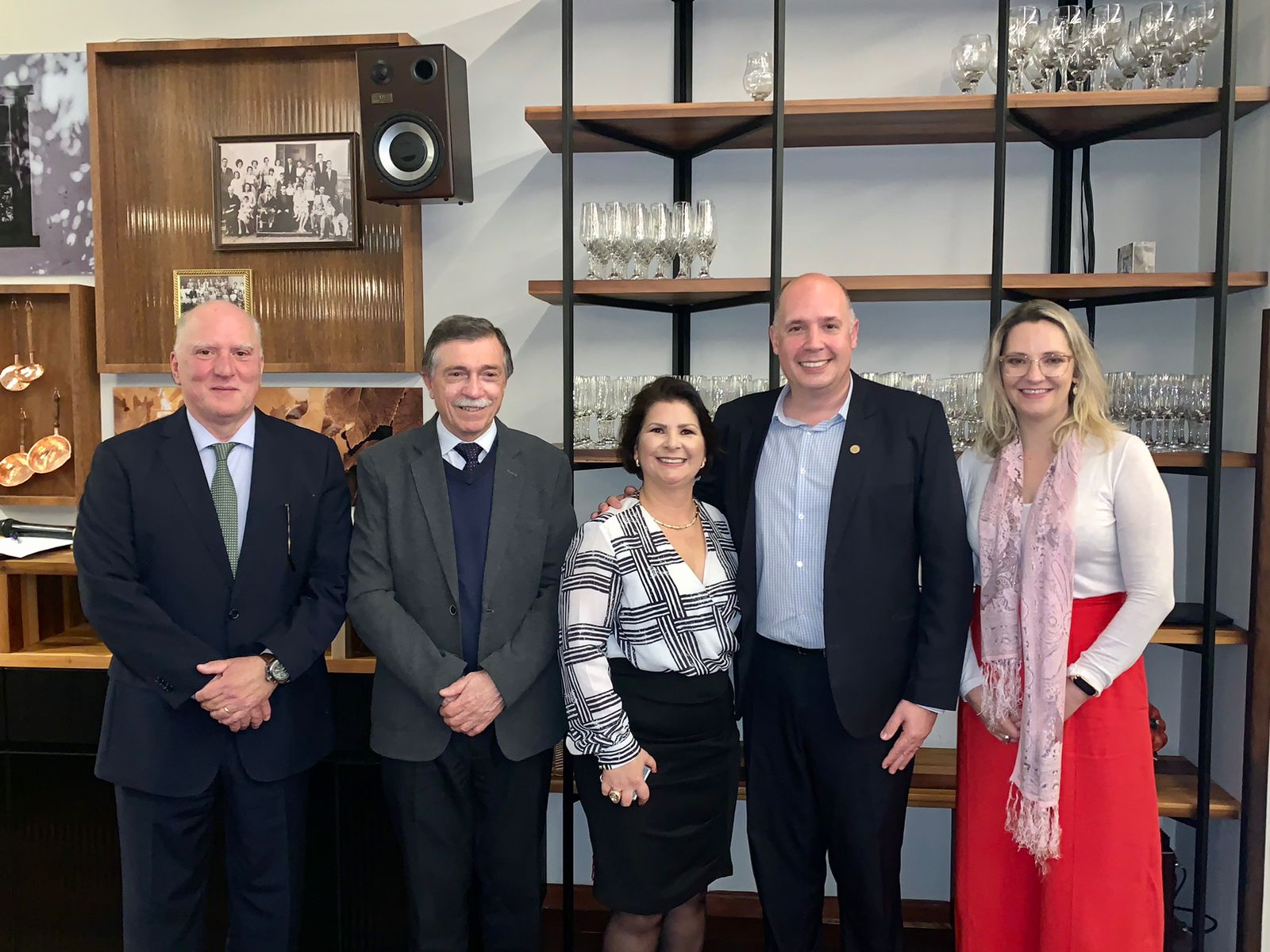 Martins Costa e autoridades