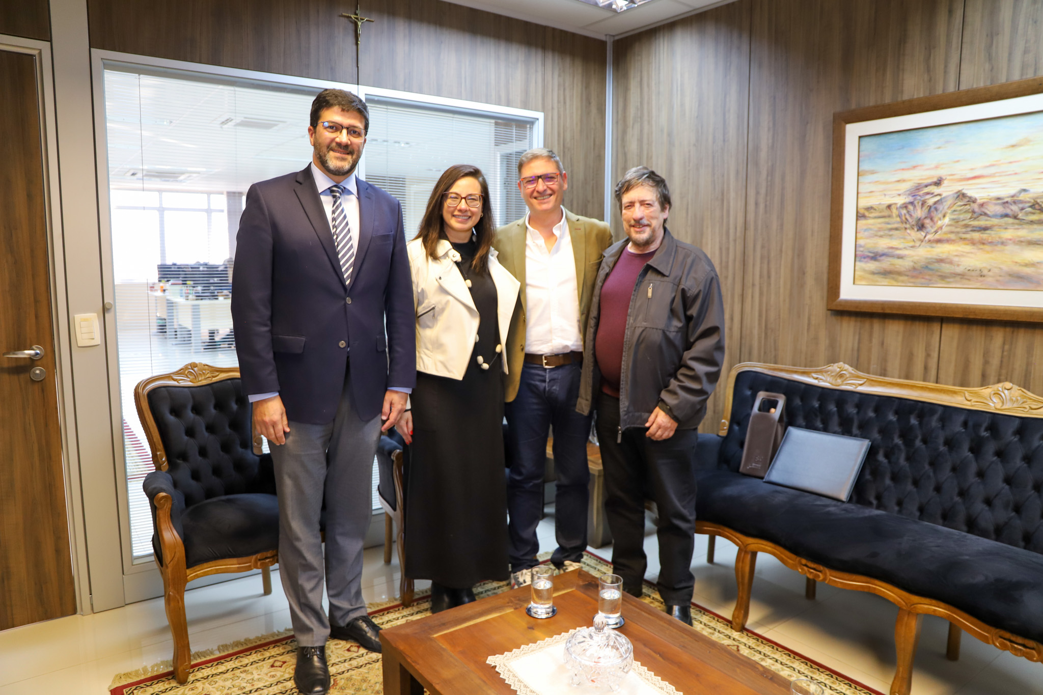 Foto de Rossal, Eliane, Gordillo e Vargas