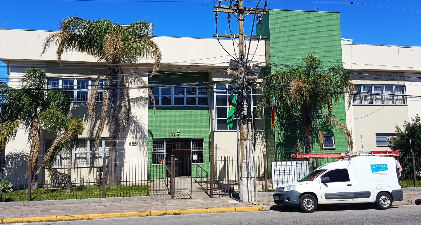 Fachada do prédio de Rio Grande