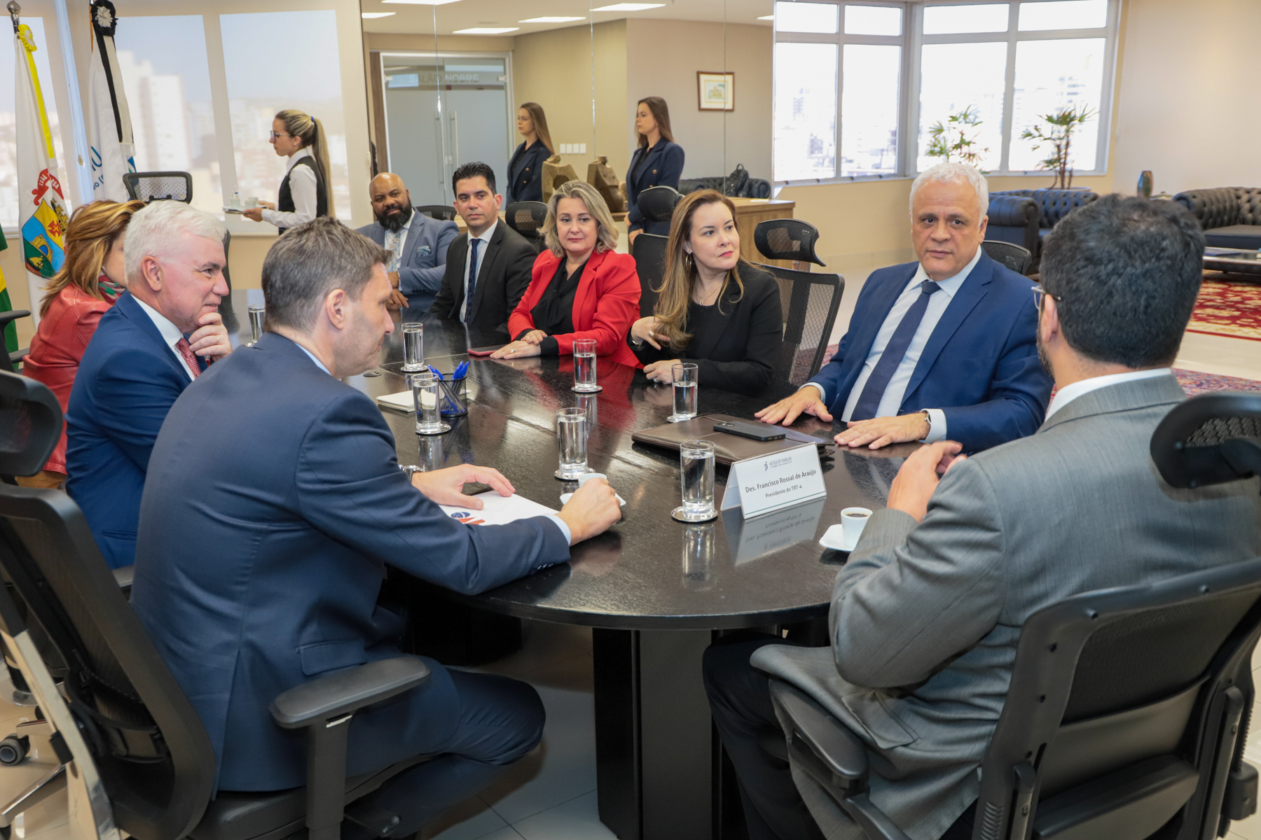 Foto da reunião