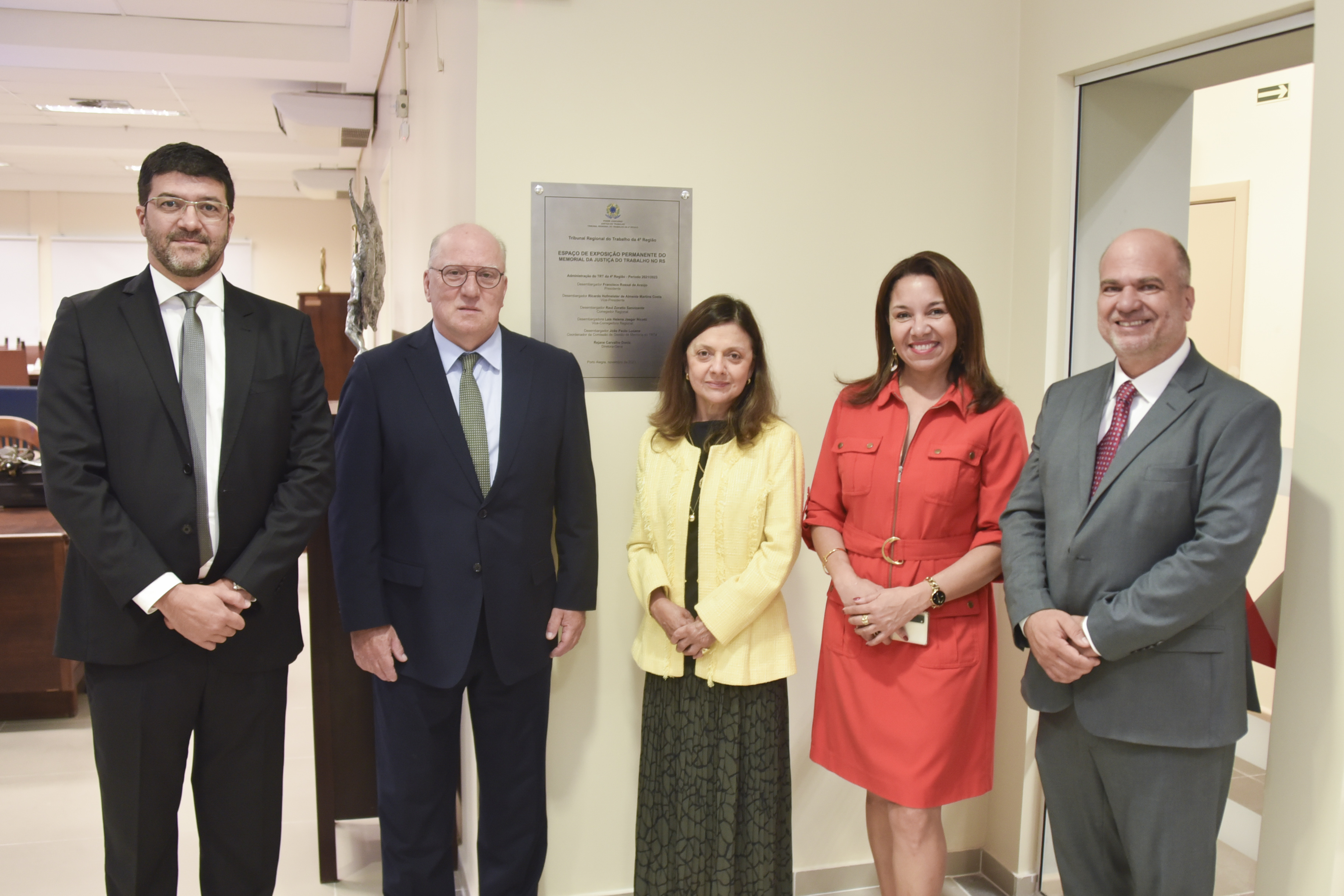 Francisco Rossal, Ricardo Martins Costa, Anita Lübbe, Patricia Oliveira e João Paulo Lucena