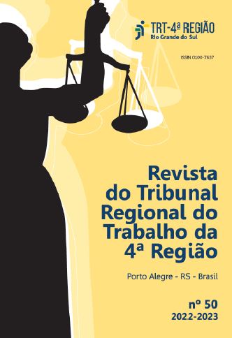 capa da ed. 50 da Revista do TRT4