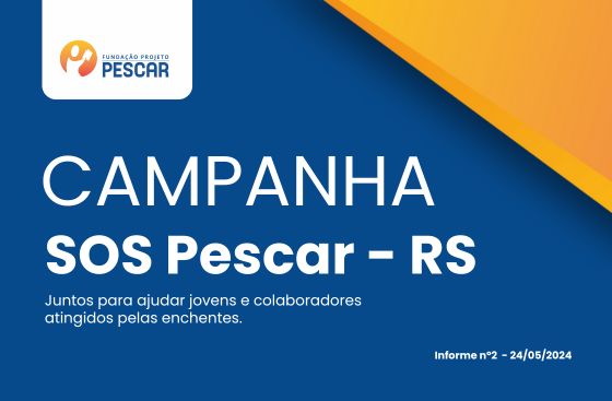 Logo da campanha SOS Pescar.