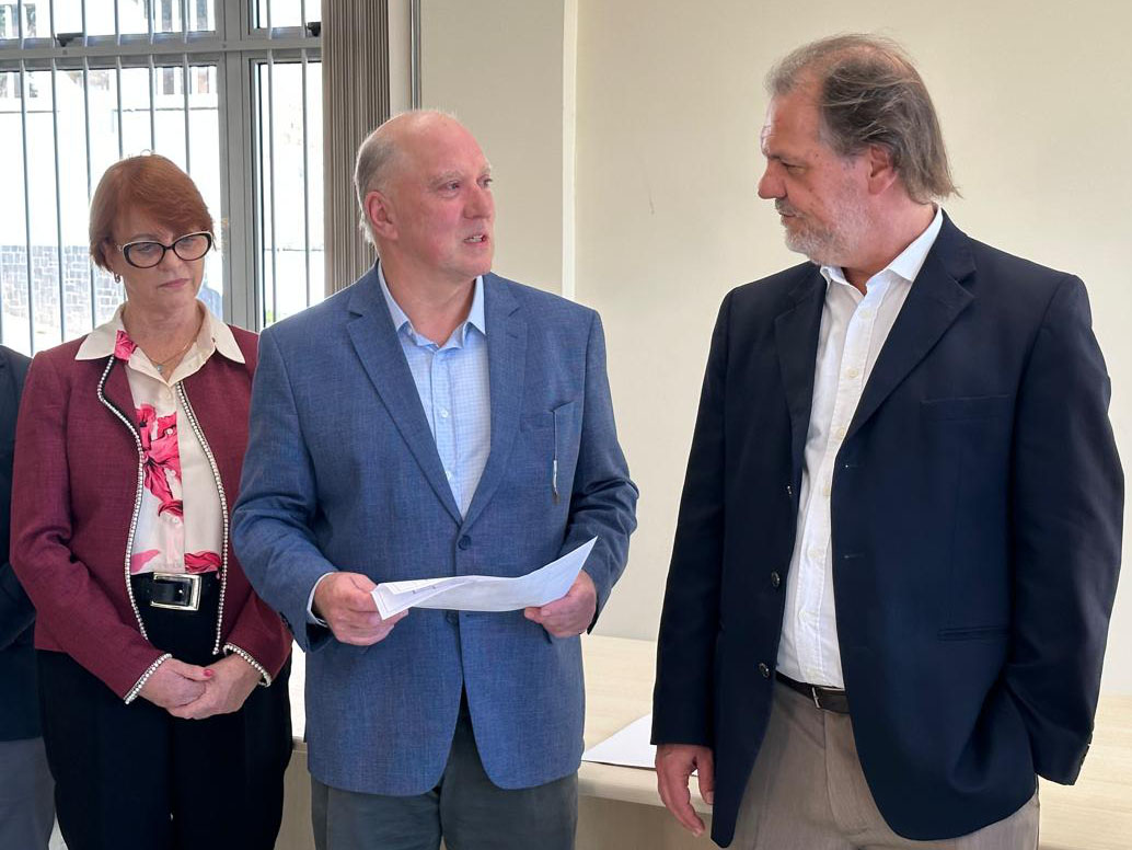 Maria Madalena Telesca, Ricardo Martins Costa e Alberto Delgado