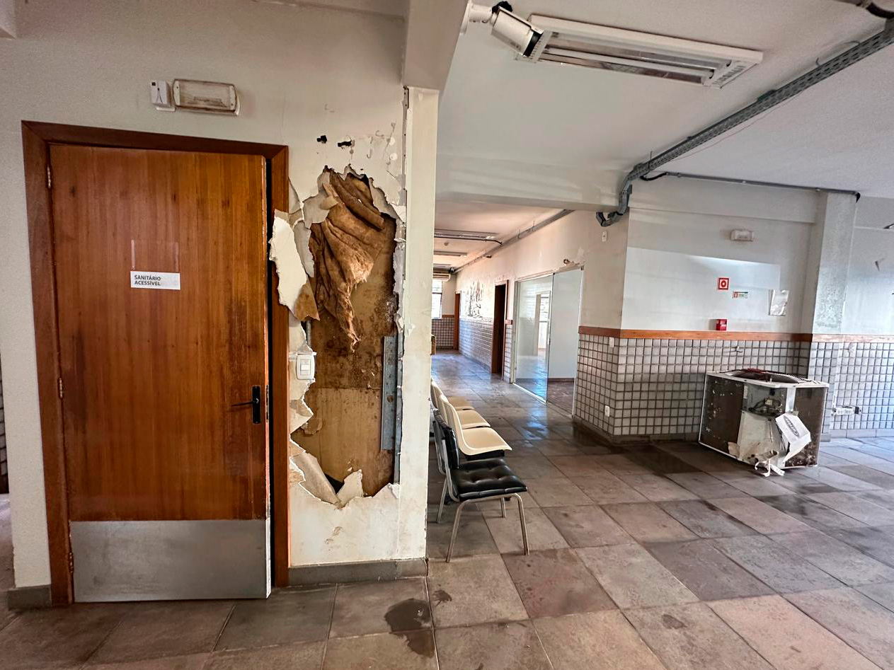 Inundações causaram danos no Fórum da Comarca de Estrela