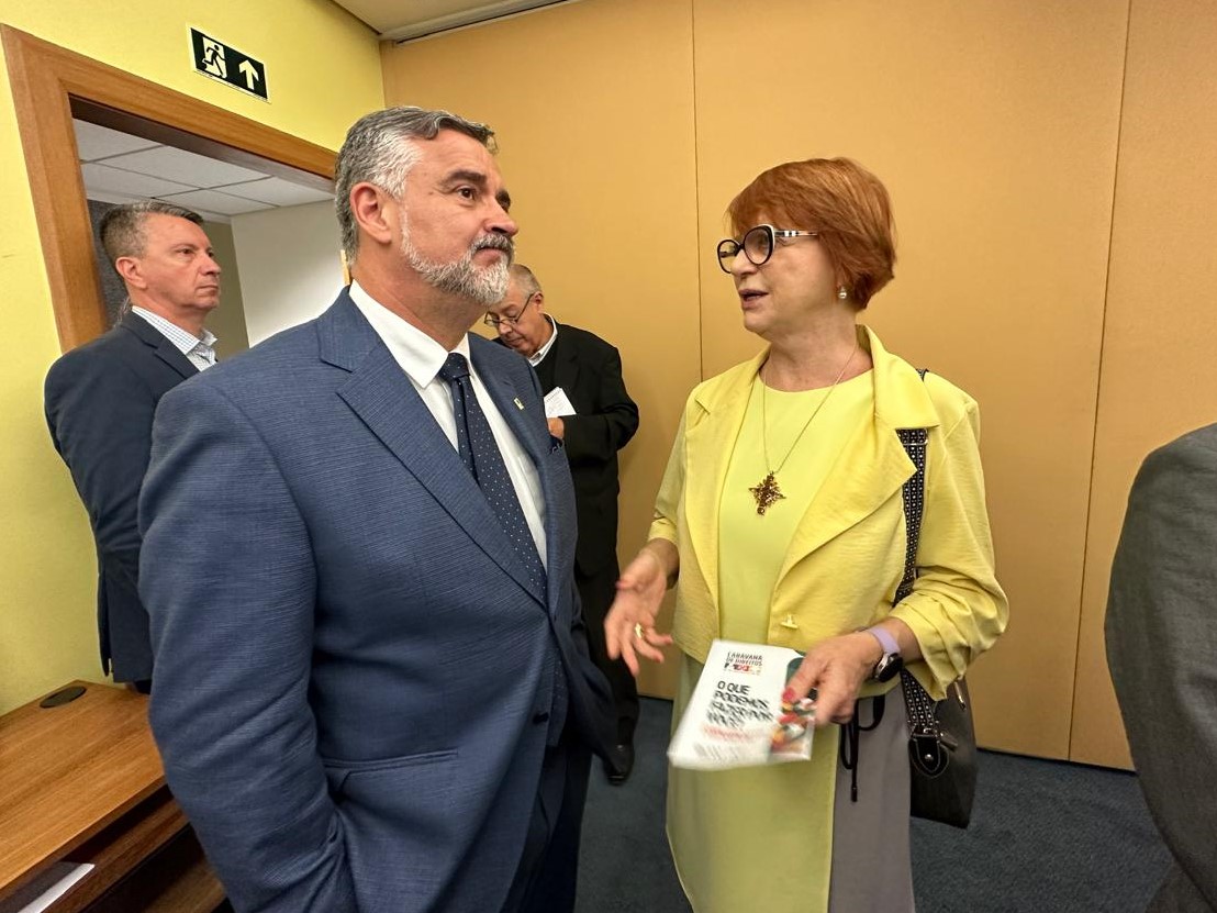 Paulo Pimenta e Maria Madalena Telesca