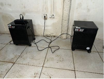 Desumidificadores são usados para acelerar secagem dos processos