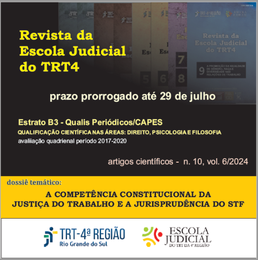 Card de divulgação da Revista.