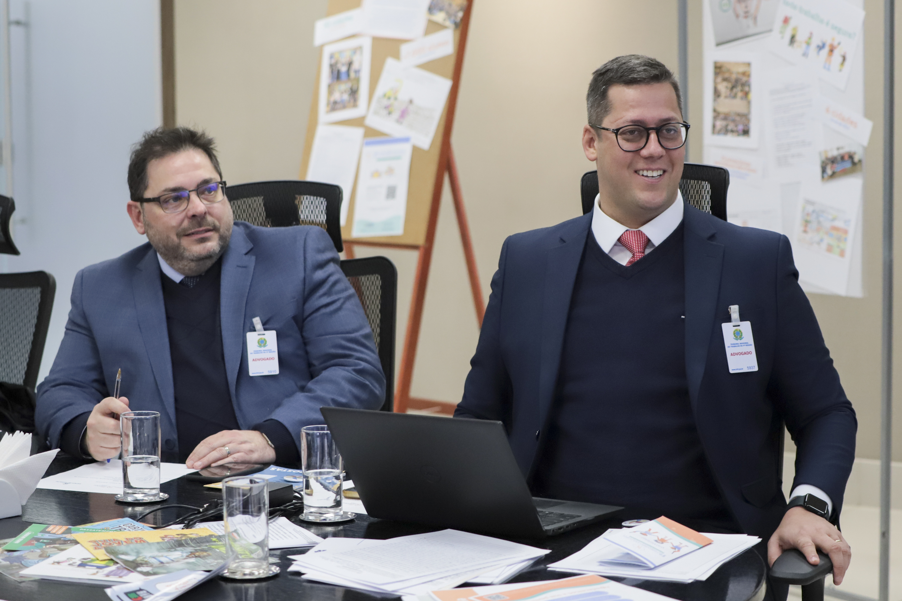 Advogados Marcelo Bertuol e Camilo Macedo