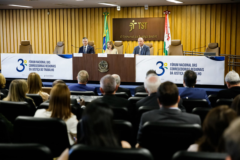 3º Fórum Nacional das Corregedorias Regionais da Justiça do Trabalho