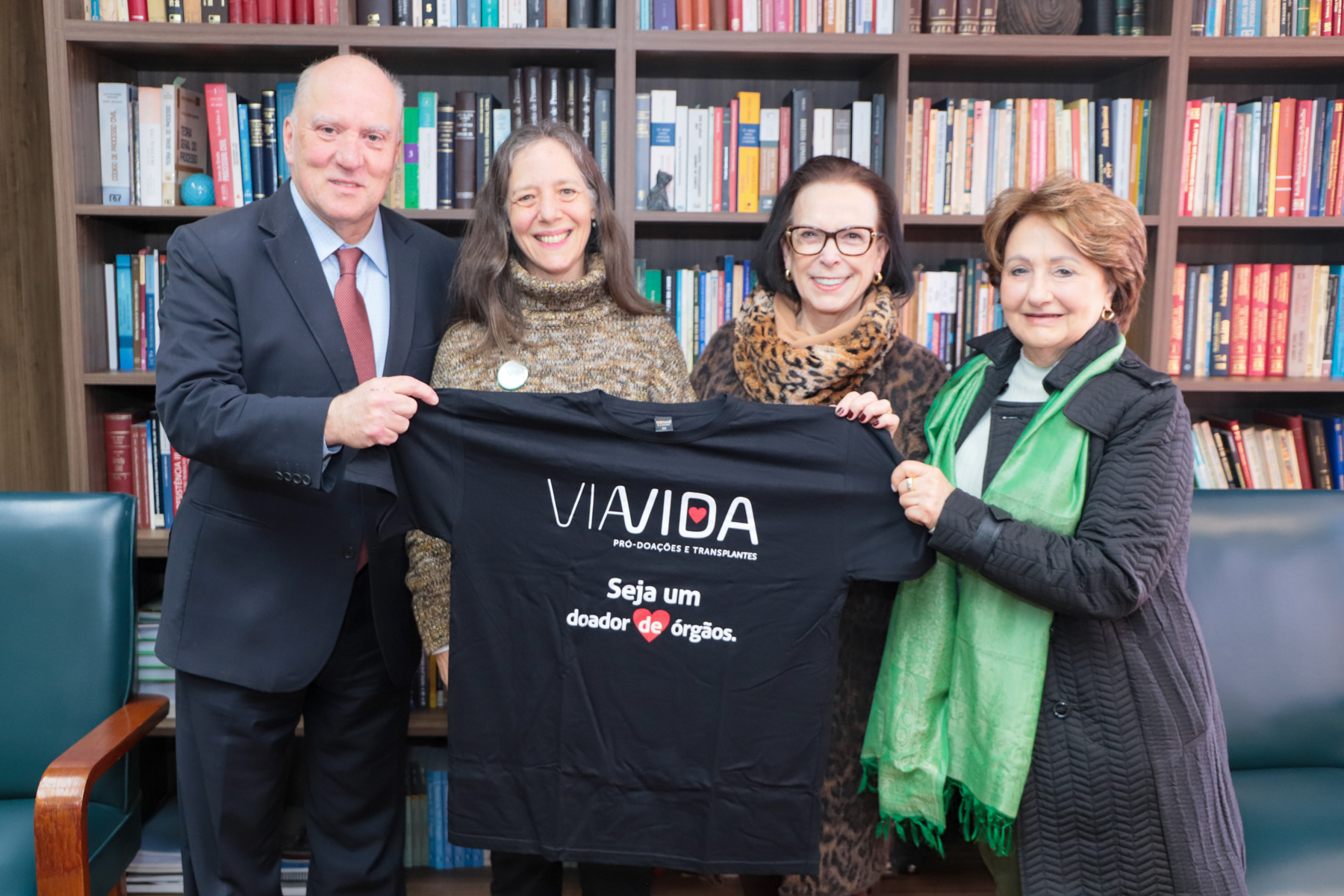 Martins Costa, Noemia Gensas, Lucia Elbern e Clarissa Garcez.