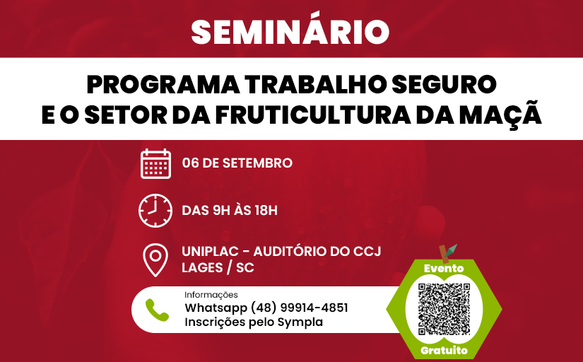 Card de divulgação do evento
