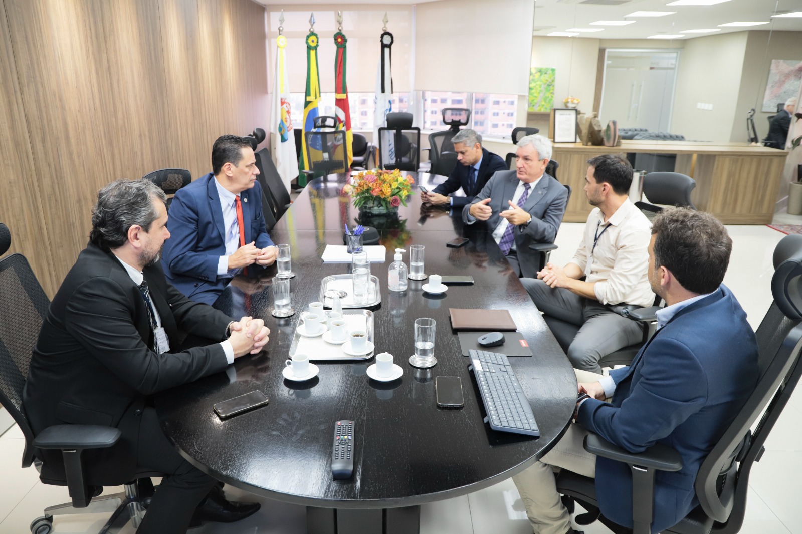 Participantes da reunião