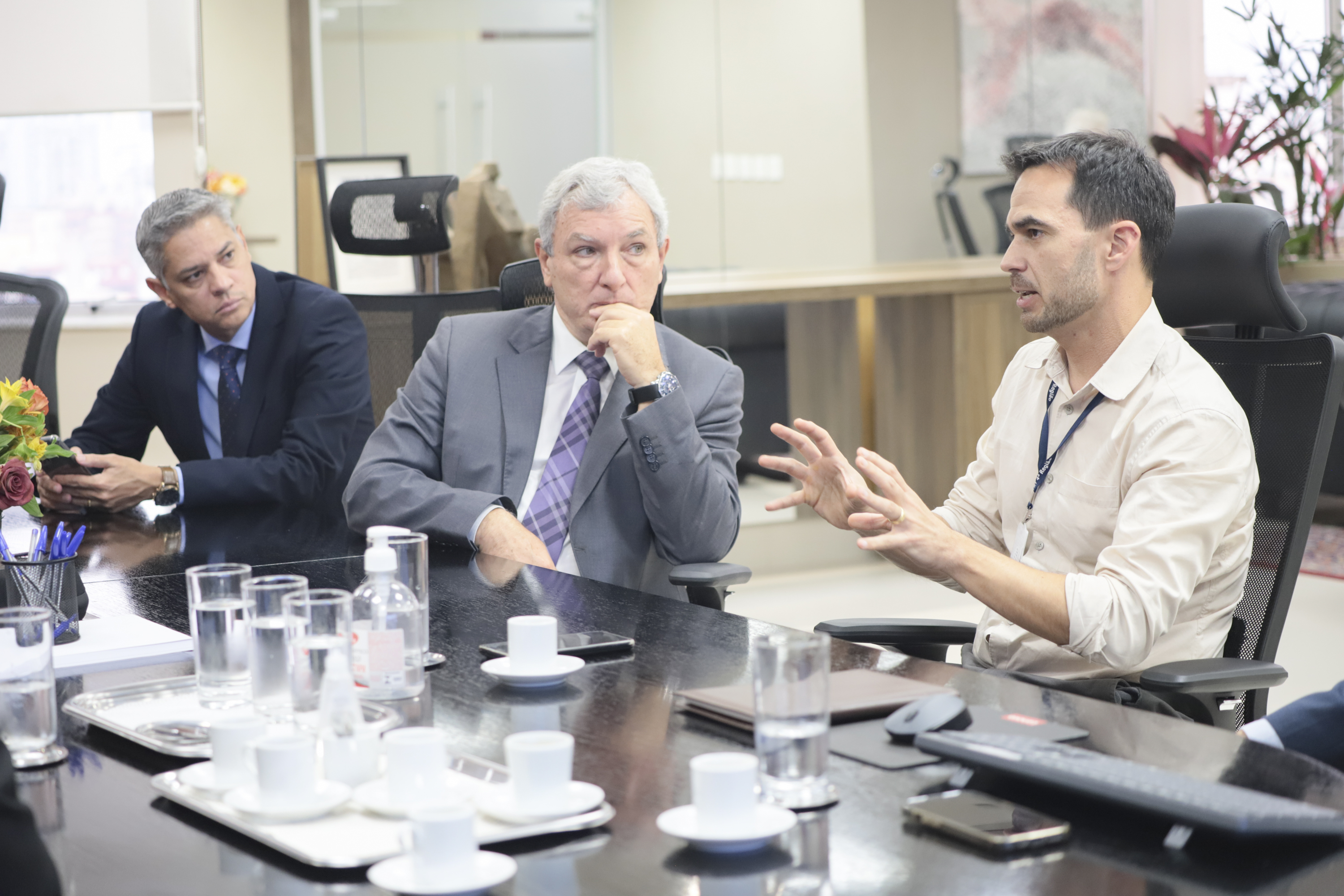 Ednaldo, Mauro e Jeferson