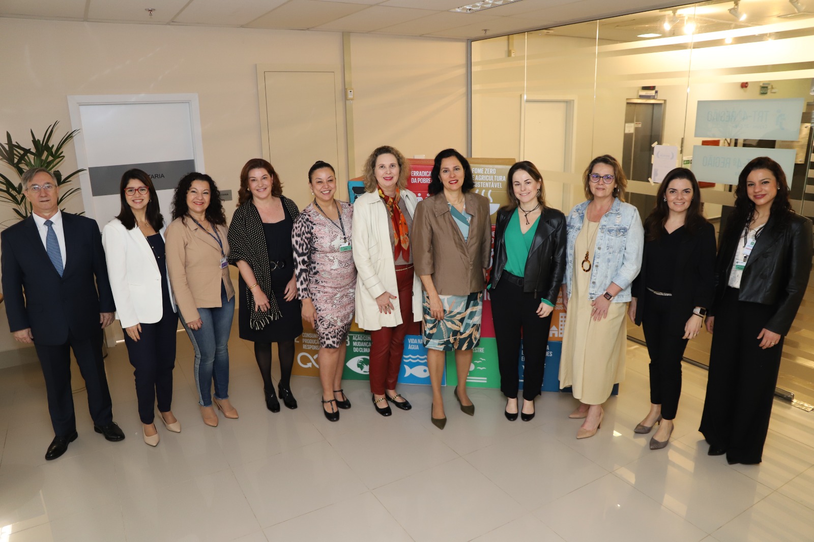 Foto posada dos participantes.