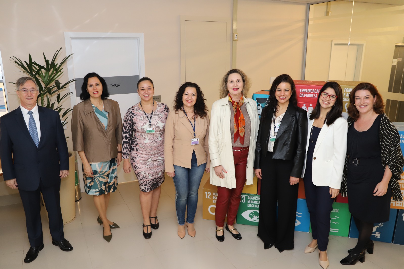 Foto posada dos participantes.