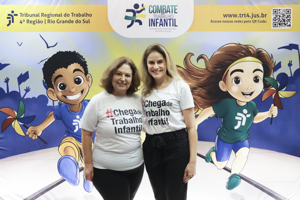 Rejane Pedra e Amanda Broecker