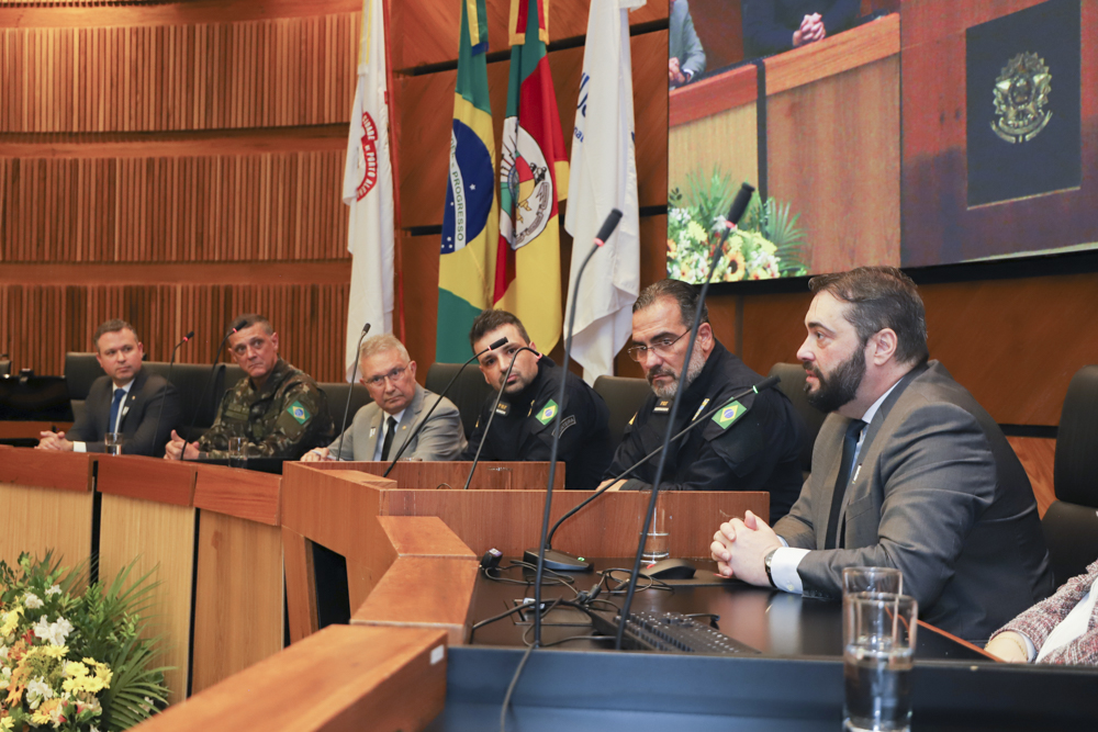 Desembargador Alexandre deu as boas vindas aos convidados.