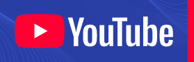 Banner com o logo do Youtube