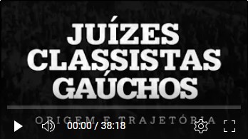 card escrito juízes classistas gaúchos