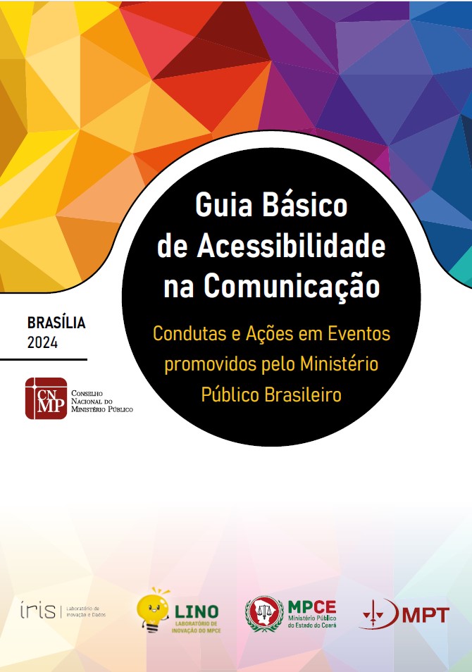 Capa do Guia Básico de Acessibilidade na Comunicação
