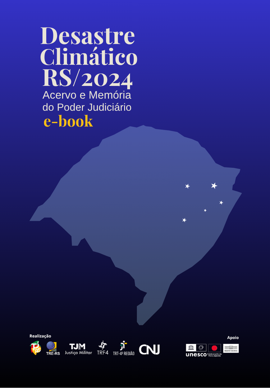 capa azul marinhop com o mapa do RiS e as logos dos organizadores e apoiadores 