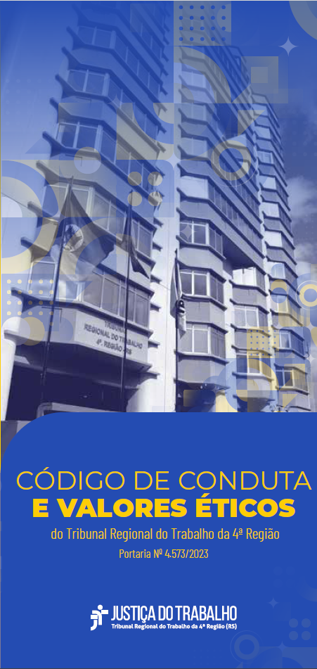 Capa do Código de ética