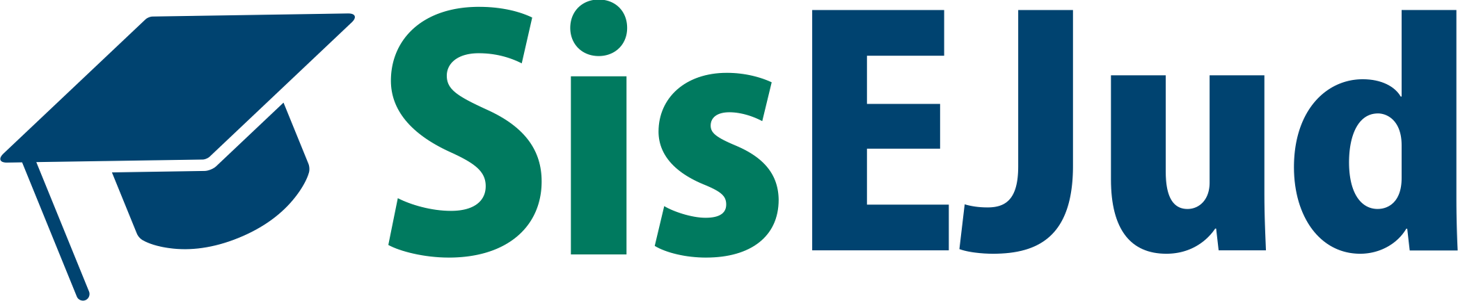 Logotipo do Sisejud no formasto horizointal