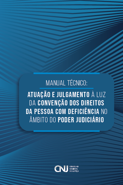 capa do manual técnico atuação e julgamento direito da pessoa com deficiência